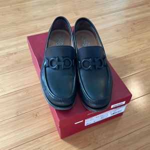 Salvatore Ferragamo Nero Calf Black